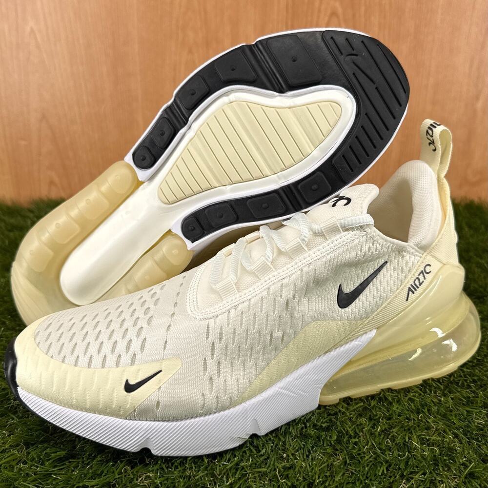 Nike Air Max 270 Sail Coconut Milk AH6789-124 Women’s 9 / Men’s 7.5 NWOB